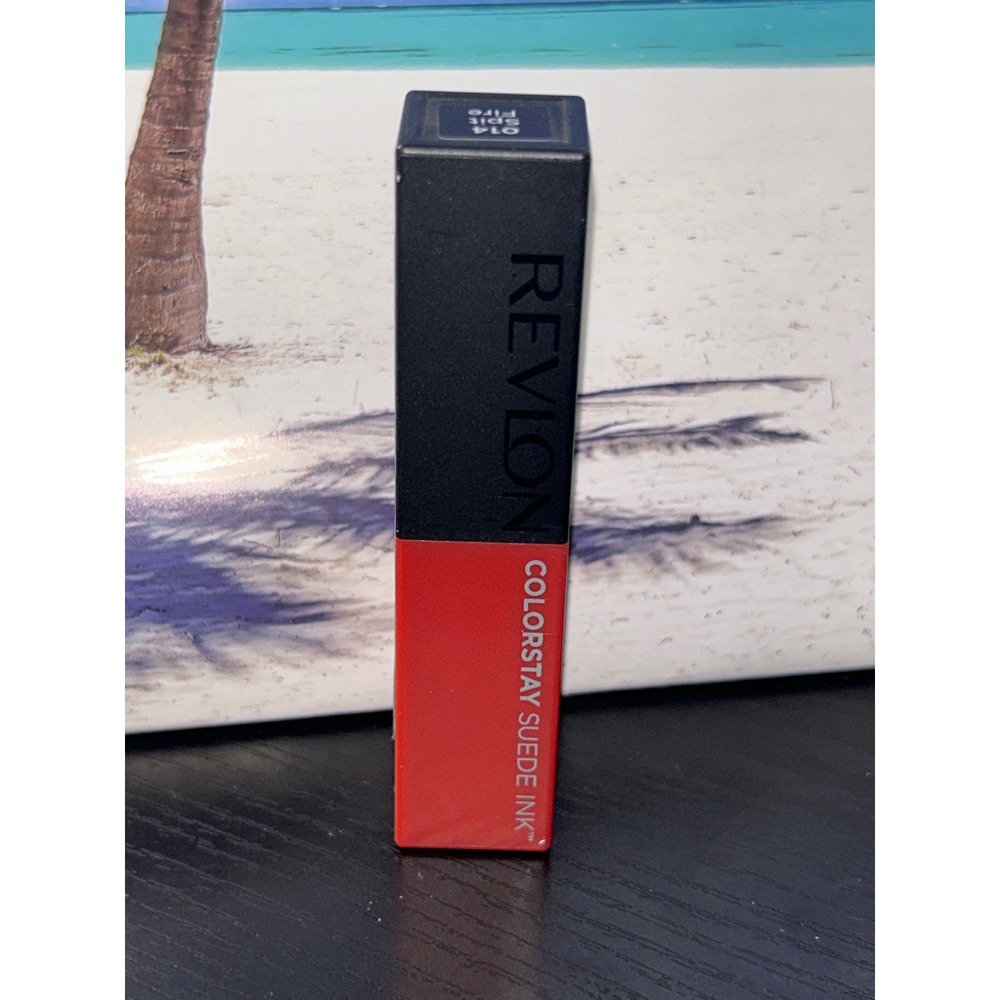 REVLON ColorStay Suede Ink Lipstick 014 Spit Fire Matte Waterproof - Picture 3 of 5